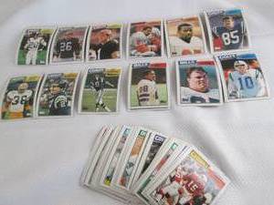 1987 Assorted Topps Football Cards...