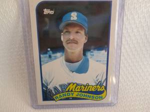 1989 Topps Randy Johnson Rookie Car...