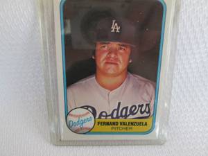 1981 Fleer Fernando Valenzuela Rook...