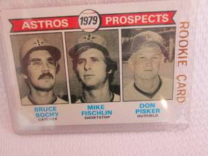 1979 Topps Bochy, Fischlin & Pisker...
