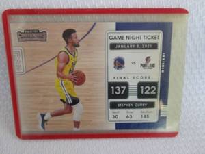 2021-22 Contenders Stephen Curry Ga...