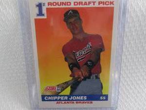 1991 Score Chipper Jones Rookie Car...