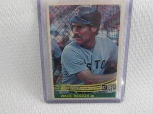 1984 Donruss Wade Boggs Card...