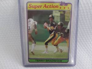 1982 Topps Terry Bradshaw Super Act...