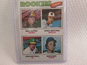 1977 Topps Denny Martinez Rookie Ca...