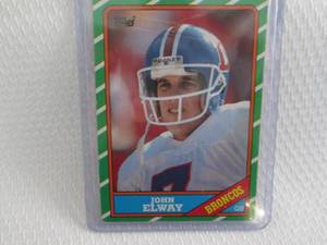 1986 Topps John Elway Card...