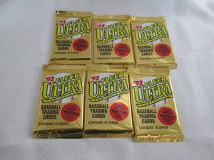6-1992 Fleer Ultra Baseball Series ...
