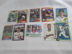 Assorted Baseball Rookie Cards ...