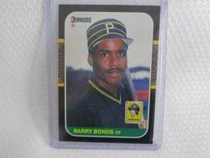 1987 Donruss Barry Bonds Rookie Car...