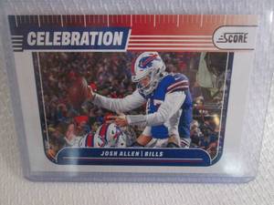 2024 Score Josh Allen Celebration C...