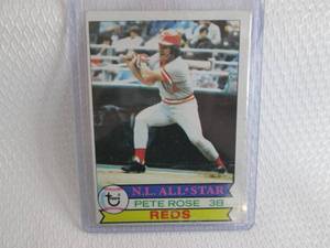 1979 Topps Pete Rose Card...