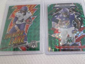 2023 Mosaic Dalvin Cook Green Prizm...