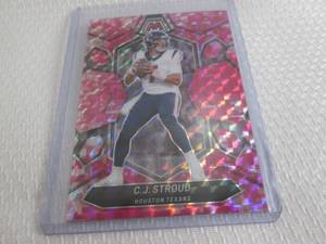 2024 Mosaic C J Stroud Pink Prizm C...