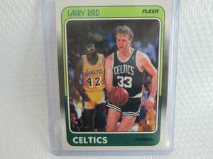 1988-89 Fleer Larry Bird Card...