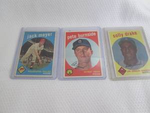 1959 Topps Baseball Cards...