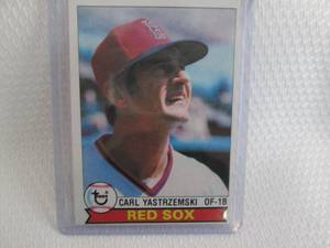 1979 Topps Carl Yastrzemski Card...