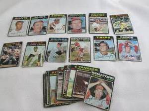 1971 Topps Baseball Cards...