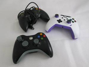 3 X Box Controllers...
