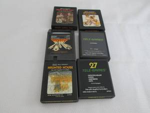 6 Atari Video Games...