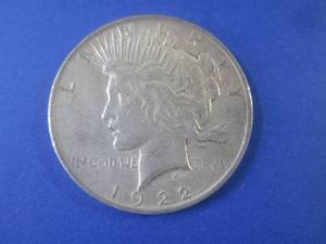 lot 2 image: (CNTR) 1922 Peace Silver Dollar ...