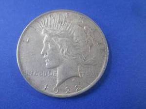 lot 5 image: (CNTR) 1922 Peace Silver Dollar ...