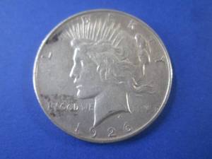 lot 11 image: (CNTR) 1926 D Peace Silver Dollar ...