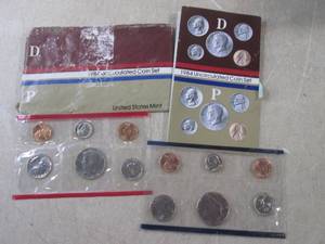 lot 15 image: (CNTR) 1984 D & P Uncirculated US C...