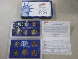 lot 17 image: (FS) 2004 US Mint Proof Set with CO...