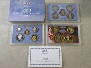 lot 24 image: (FS) 2010 US Mint Proof Set with CO...
