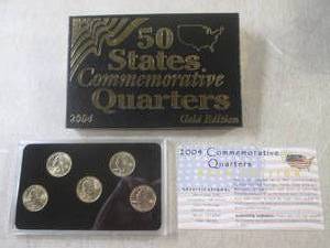 lot 26 image: (FS) 2004 Gold Edition 50 States Co...