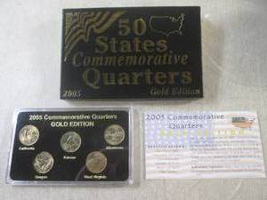 lot 29 image: (FS) 2005 Gold Edition 50 States Co...