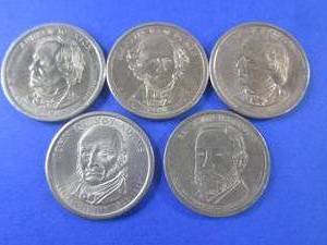 lot 45 image: (FS) 5 - Assorted Presidential $1 C...