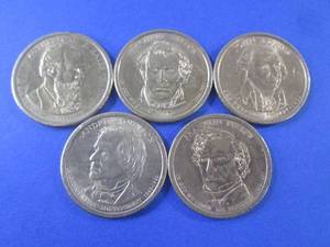 lot 48 image: (FS) 5 - Assorted Presidential $1 C...