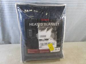 lot 82 image: (CS) Electric Heated Blanket in Dar...