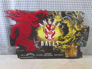 lot 106 image: (G-1) Angry Balls Fireball Angry Or...