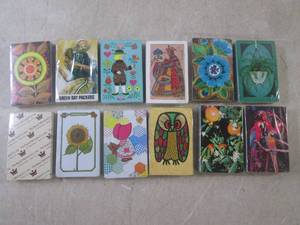 lot 122 image: (EC1) 12 Assorted Design New Decks ...