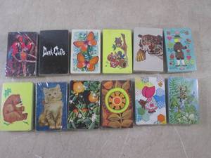 lot 124 image: (EC1) 12 Assorted Design New Decks ...
