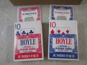 lot 128 image: (EC1) 12 New Decks Hoyle Jumbo Face...