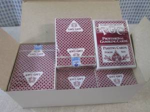 lot 153 image: (EC1) 12 New Decks Lady Luck Las Ve...
