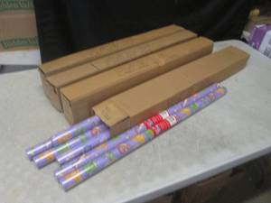 lot 181 image: (EW3) 24 Rolls of Gift Wrap Land Be...