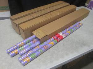 lot 182 image: (EW3) 24 Rolls of Gift Wrap Land Be...