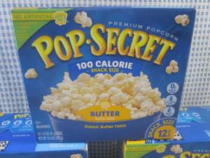 lot 198 image: (C-1) 3 Boxes of Pop-Secret Snack S...