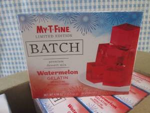 lot 212 image: (B-1) 12 Boxes of Watermelon Gelati...