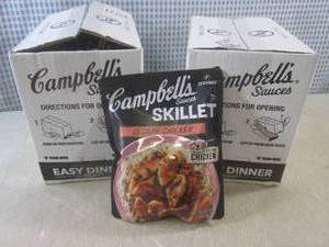 lot 218 image: (B-2) 12 Pouches of Campbells Sauc...