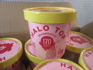 lot 234 image: (C-2) 12 Halo Top Strawberry Cake M...
