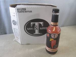 lot 253 image: (B-4) 6 Bottles of Mr & Mrs T Peach...
