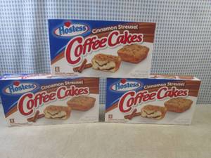 lot 268 image: (B-3) 3 Boxes of Hostess Cinnamon S...