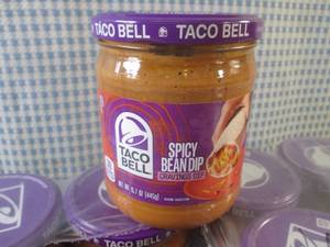 lot 276 image: (C-2) 12 Jars of Taco Bell Spicy Be...