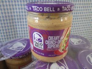 lot 278 image: (C-2) 12 Jars of Taco Bell Creamy C...