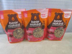 lot 280 image: (B-1) 3 Bags of Bear Naked Fruit & ...